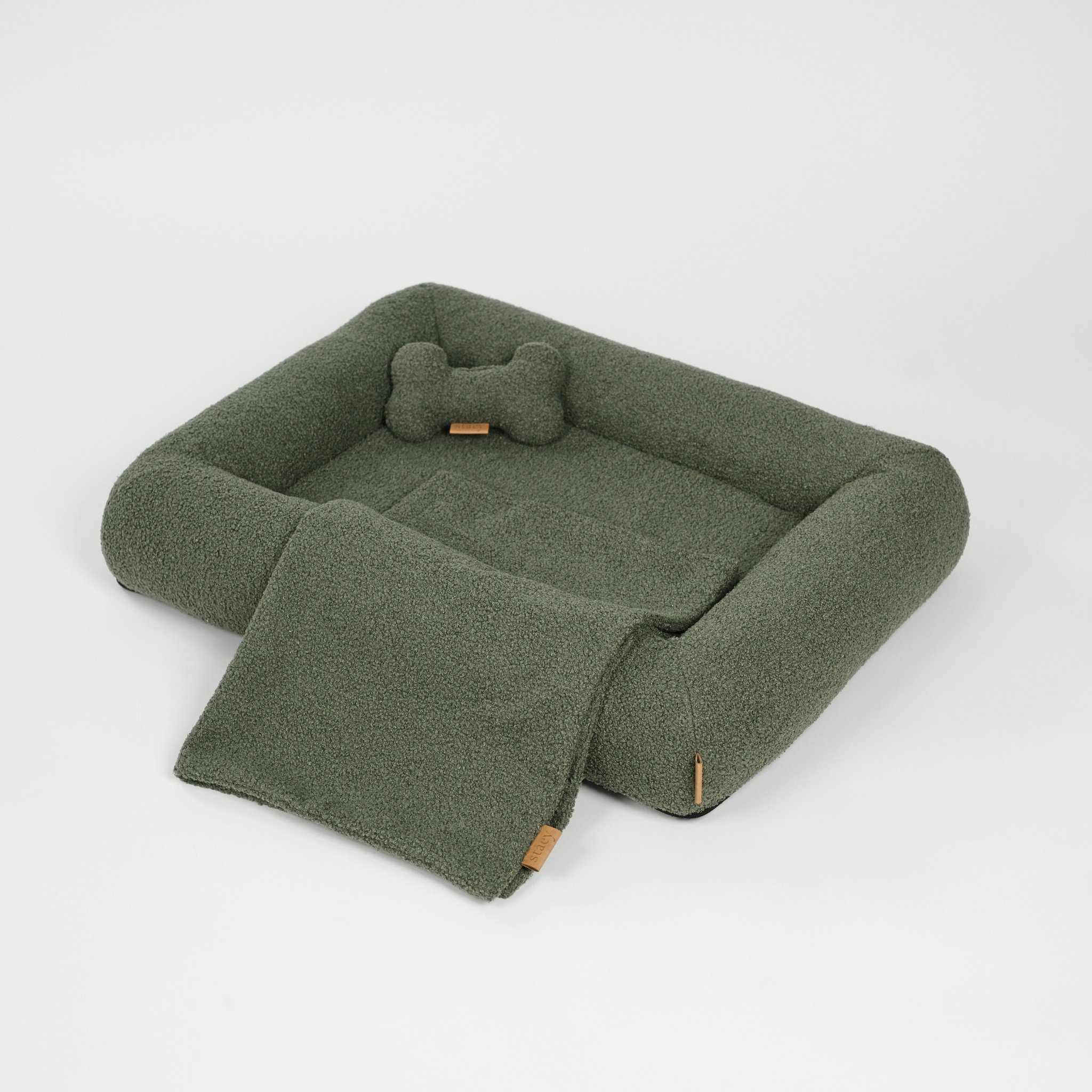 Bone Toy | Moss Bouclé