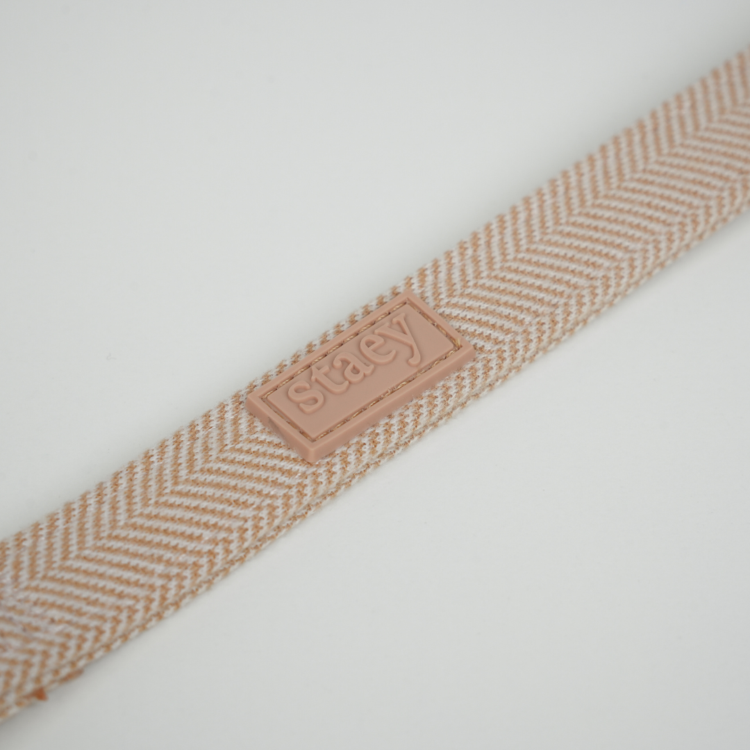 Elma Dog Leash | Light Rose