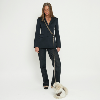 Hands-Free Dog Leash – Taupe