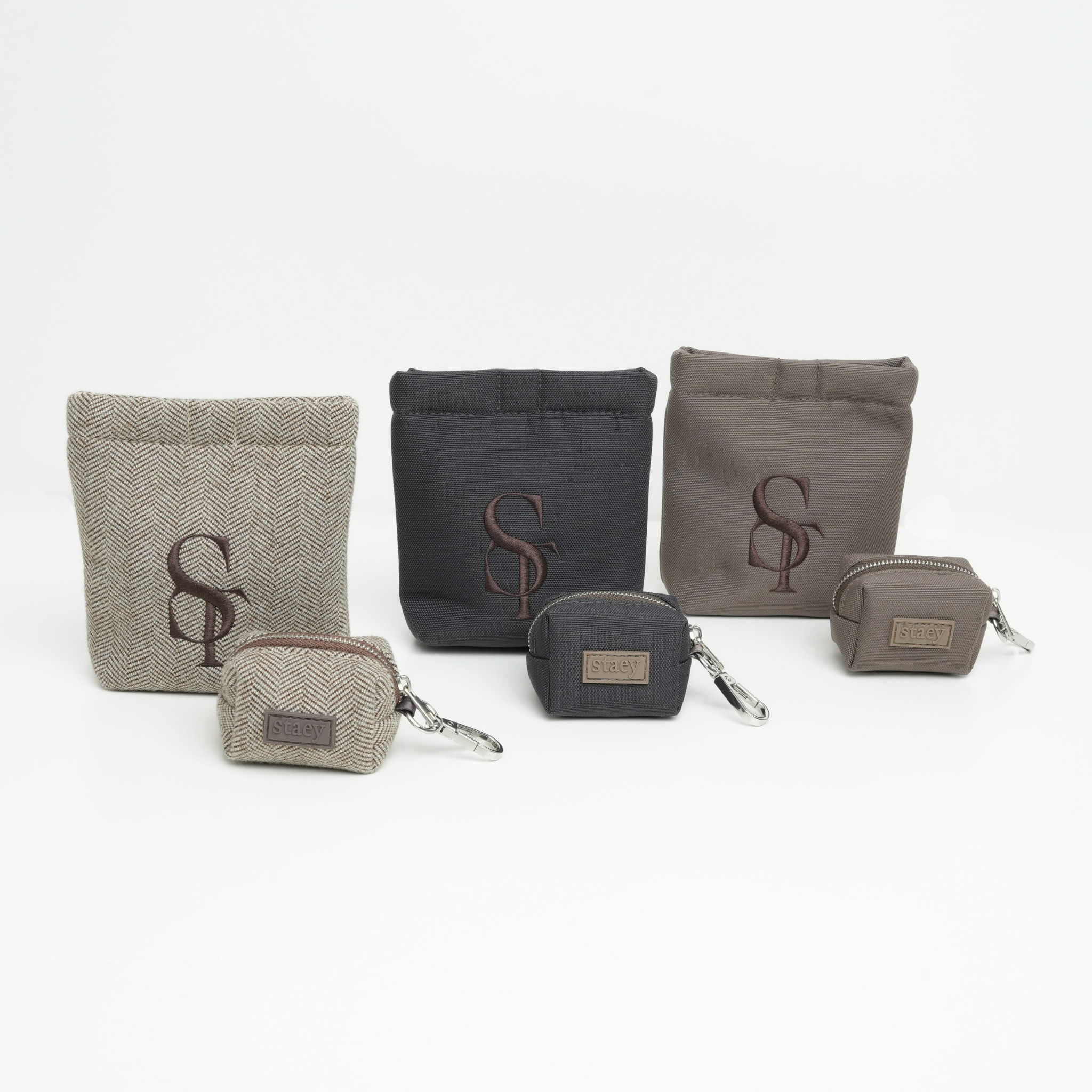 Elma Treat Bag w. Waste Bag Holder | Mocca