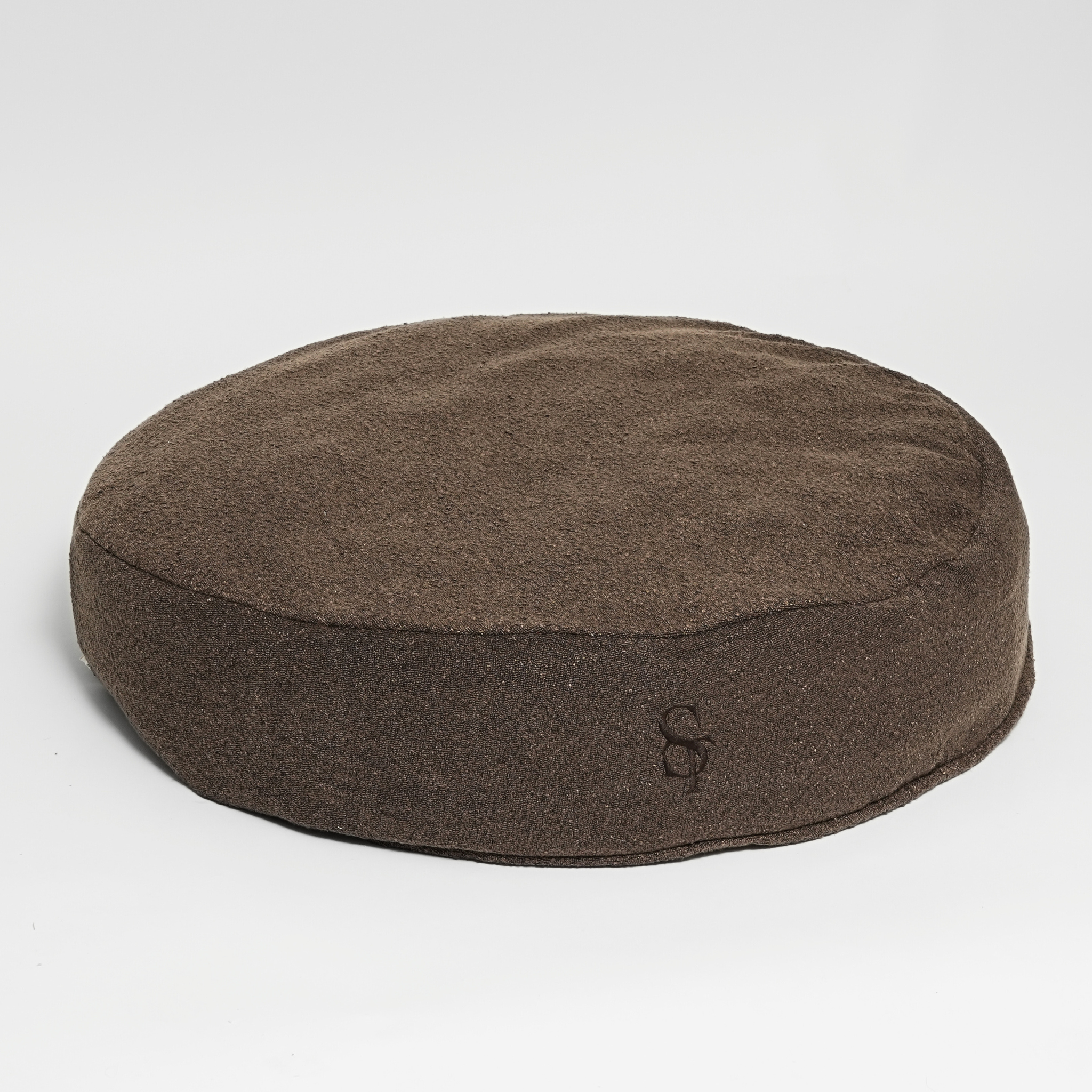 Lana Dog Cushion | Chestnut Bouclé