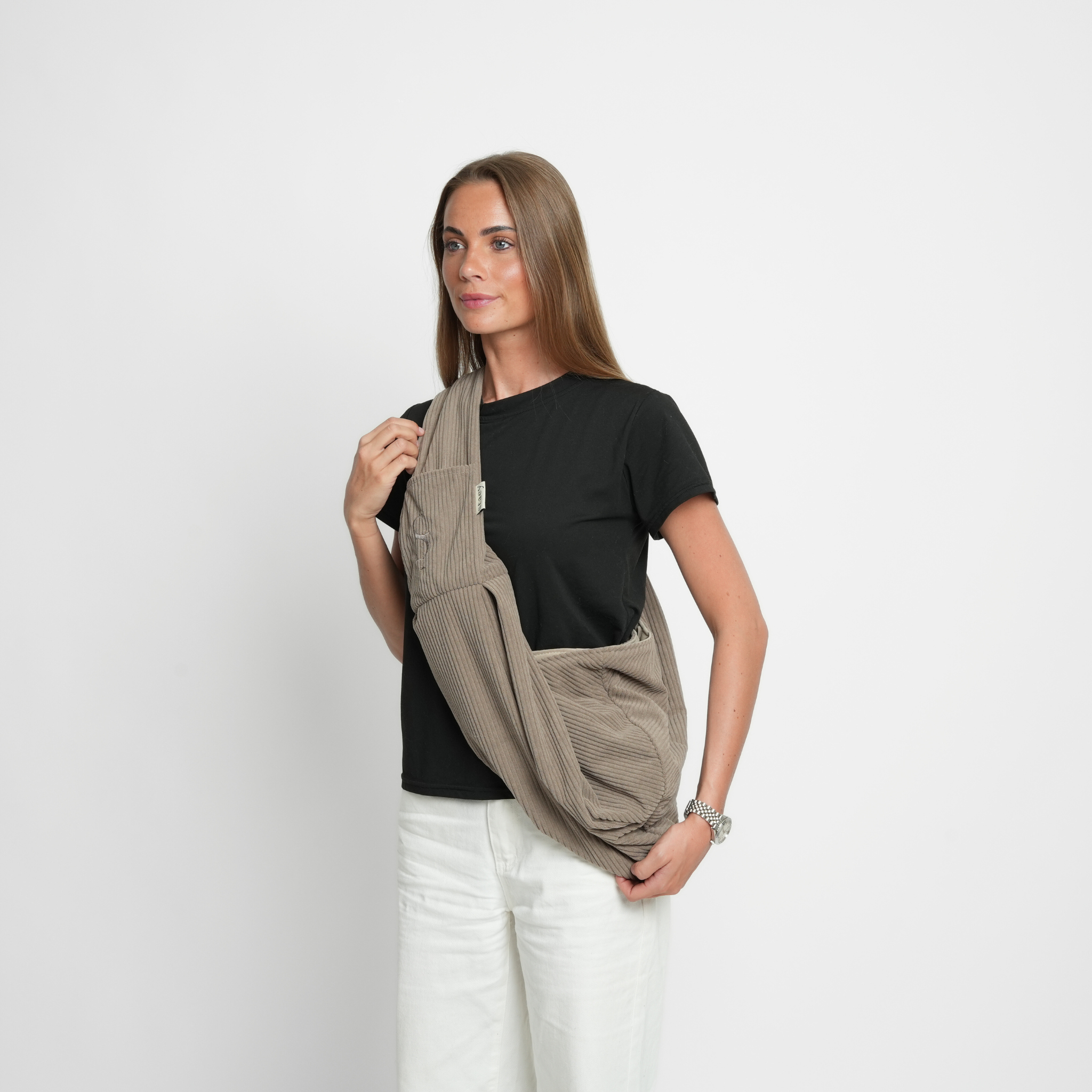 Ava Puppy Carrier | Corduroy